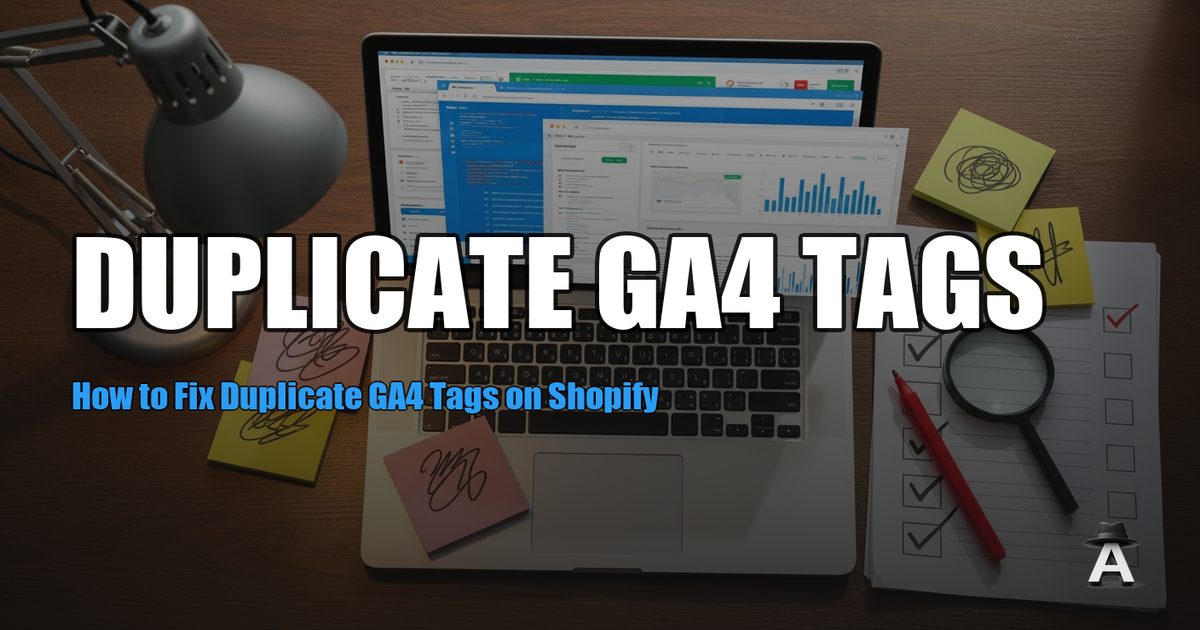 How to Fix Duplicate GA4 Tags on Shopify