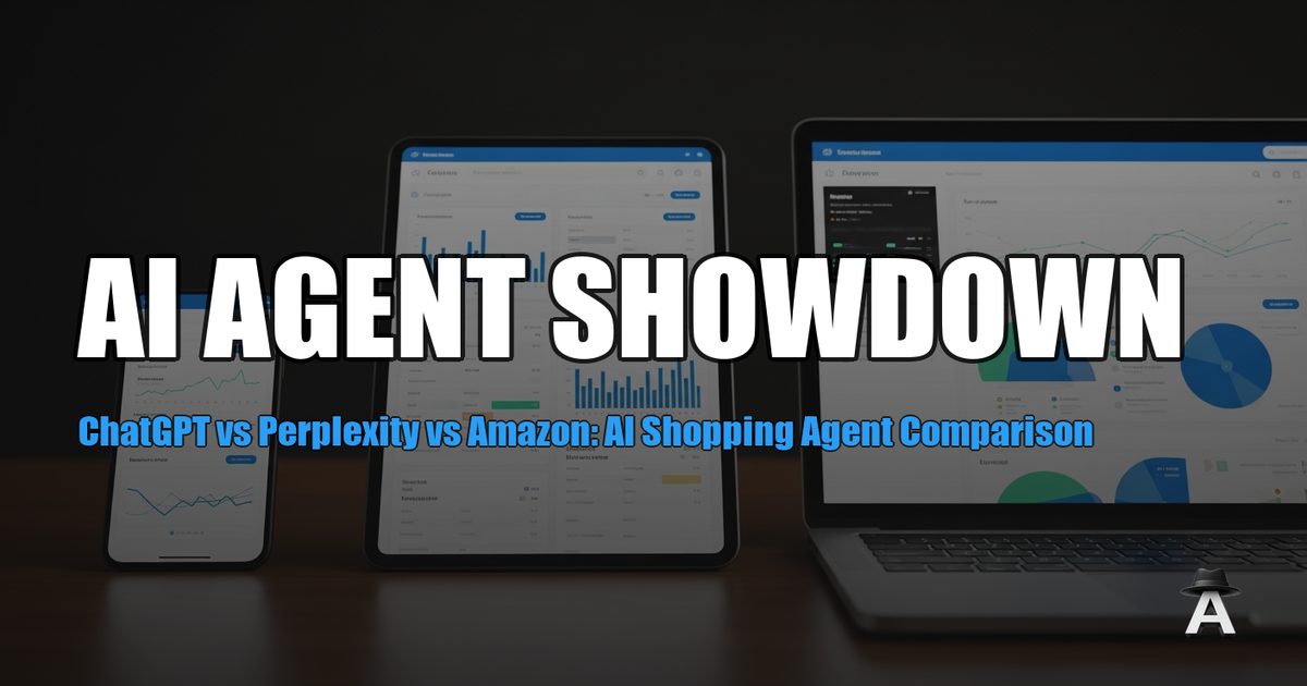 ChatGPT vs Perplexity vs Amazon: AI Shopping Agent Comparison