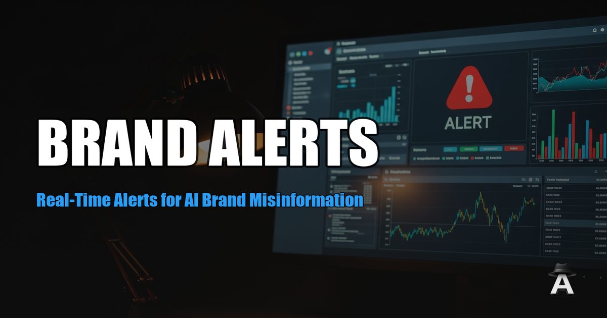 Real-Time Alerts for AI Brand Misinformation