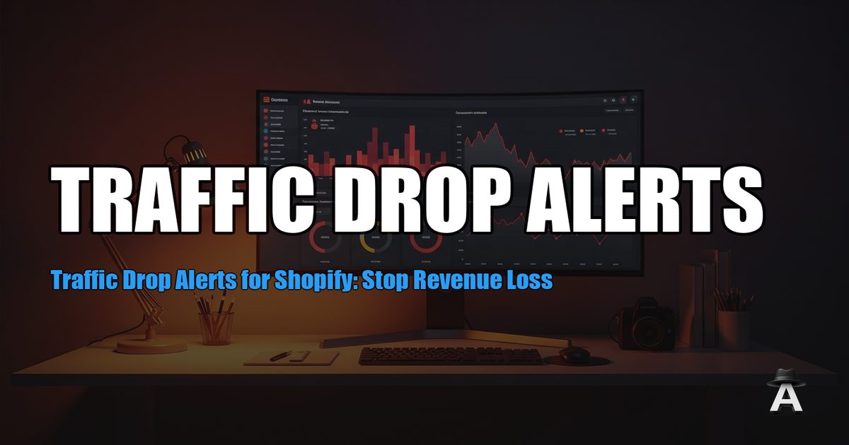 Traffic Drop Alerts for Shopify: Stop Revenue Loss