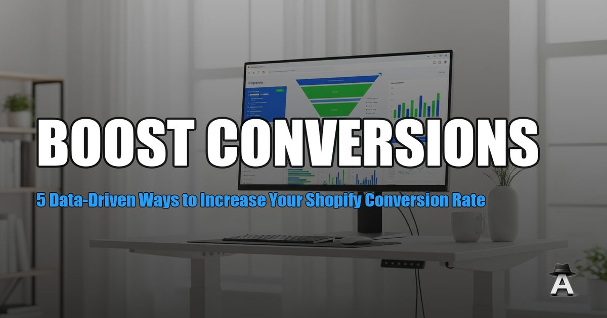 5 Data-Driven Ways to Increase Shopify Conversions